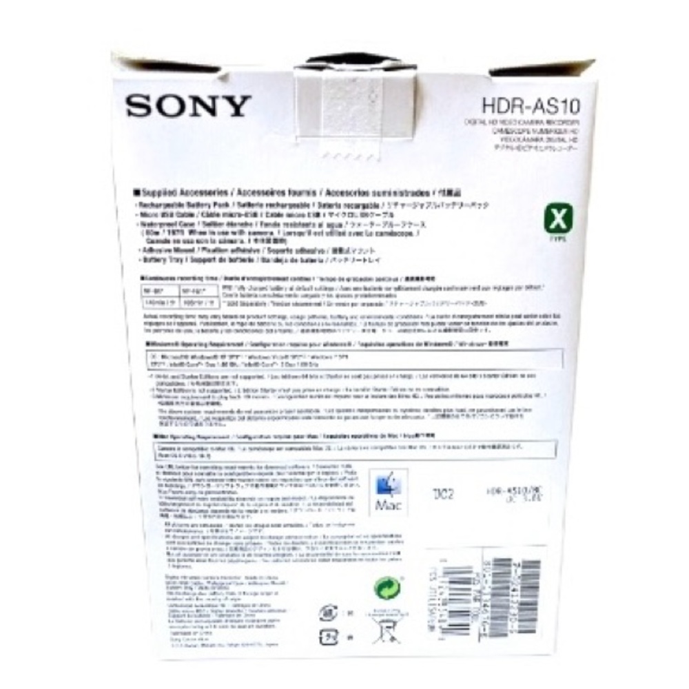 Sony Action Cam HDR-AS10 Waterproof Case Digital HD Video Record Camera Recorder - Picture 3 of 8